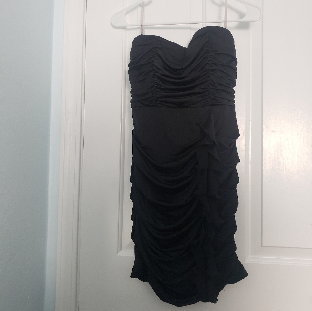 Little black tube dress